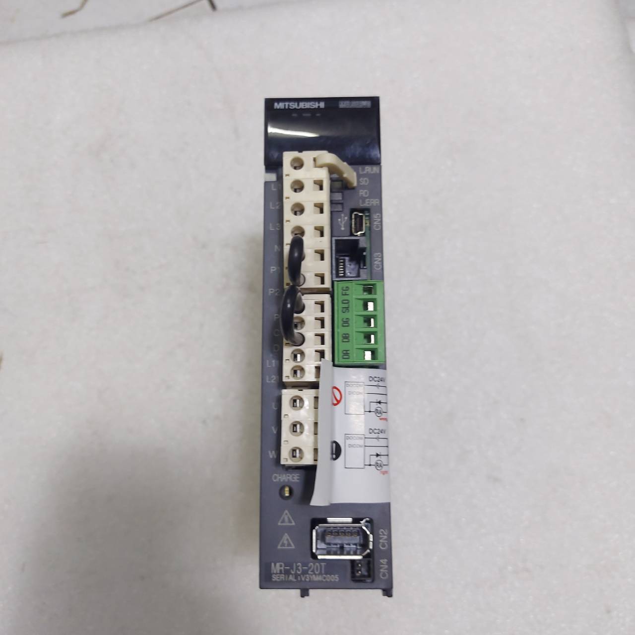 MR-J3-20T SERVO DRIVE " MITSUBISHI "