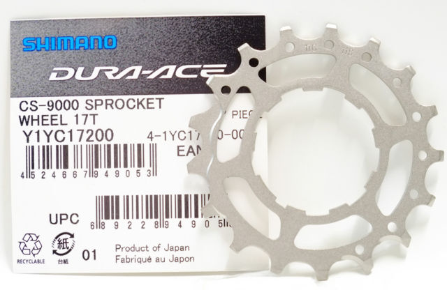ใบสเตอร์หลัง DURA-ACE, CS-R9100/CS-9000, ขนาด 12T,