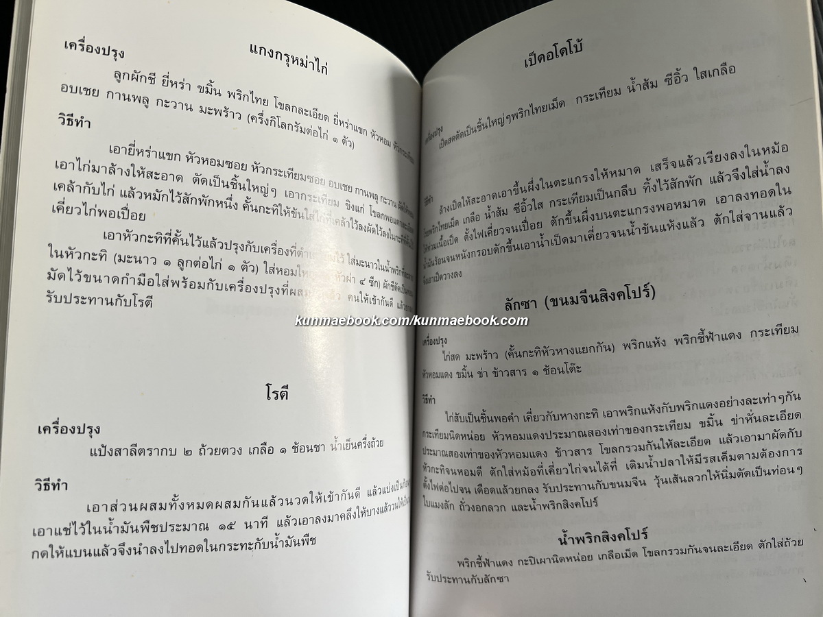 อนุสรณ์ในงานพระราชทานเพลิงศพ นางมณี ทัพพะรังสี *พร้อมตำราอาหารของคุณมณี