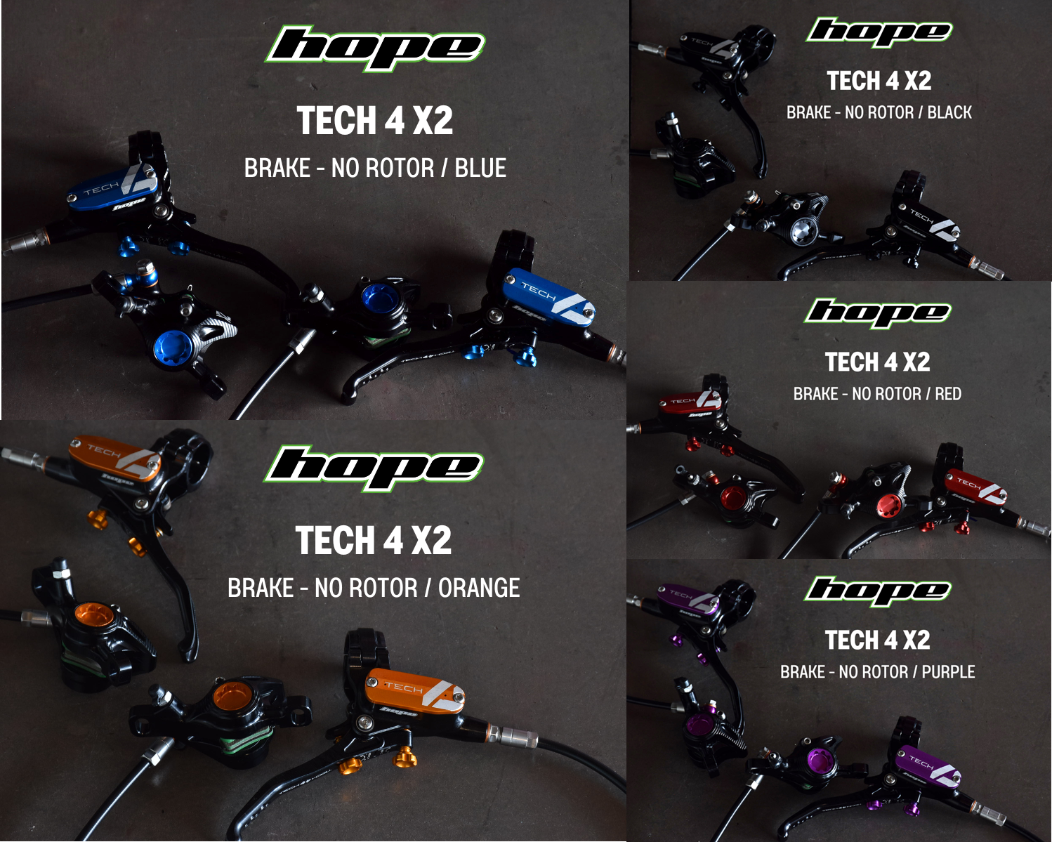 HOPE Tech 3 V4 DISC BRAKE SET (front+rear)