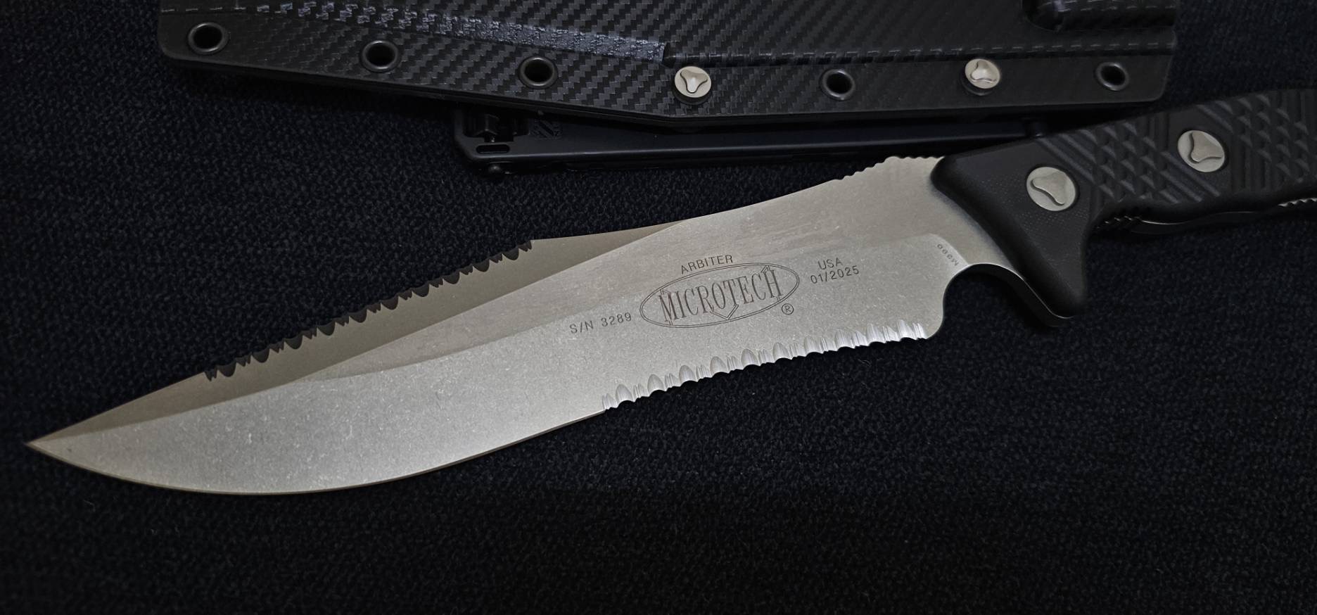 Microtech Arbiter Fixed Blade SW FS