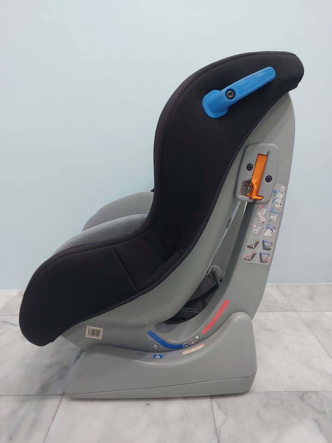 RECARO รุ่น Start iQ สีดำ-เทา สำหรับแรกเกิด - 4ปี