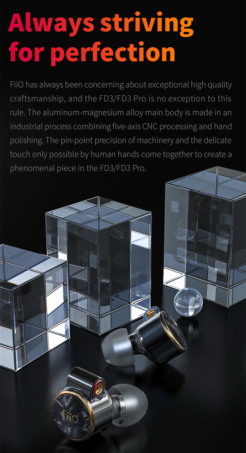 ขาย FiiO FD3 หูฟัง Dynamic DLC diamond diaphragm ระดับเรือธง