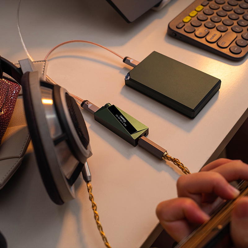 luxury & precision W2U DAC/AMP พกพา ชิป CS43131 x2 รองรับ PCM 32bit/384 kHz, DSD256 ประกันศูนย์ไทย