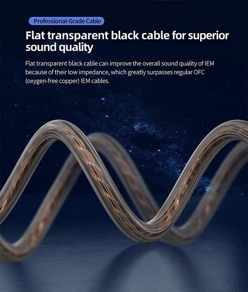 CCA Polaris หูฟัง IEMs ระดับมืออาชีพ พร้อมสวิตซ์ปรับแต่งโทนเสียง ประกันศูนย์ไทย