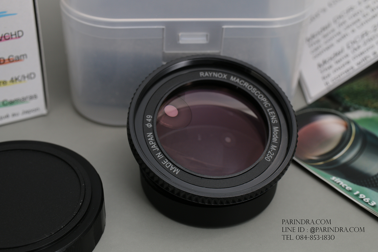 เลนส์ Raynox DCR-250 สำหรับการถ่ายภาพมาโคร