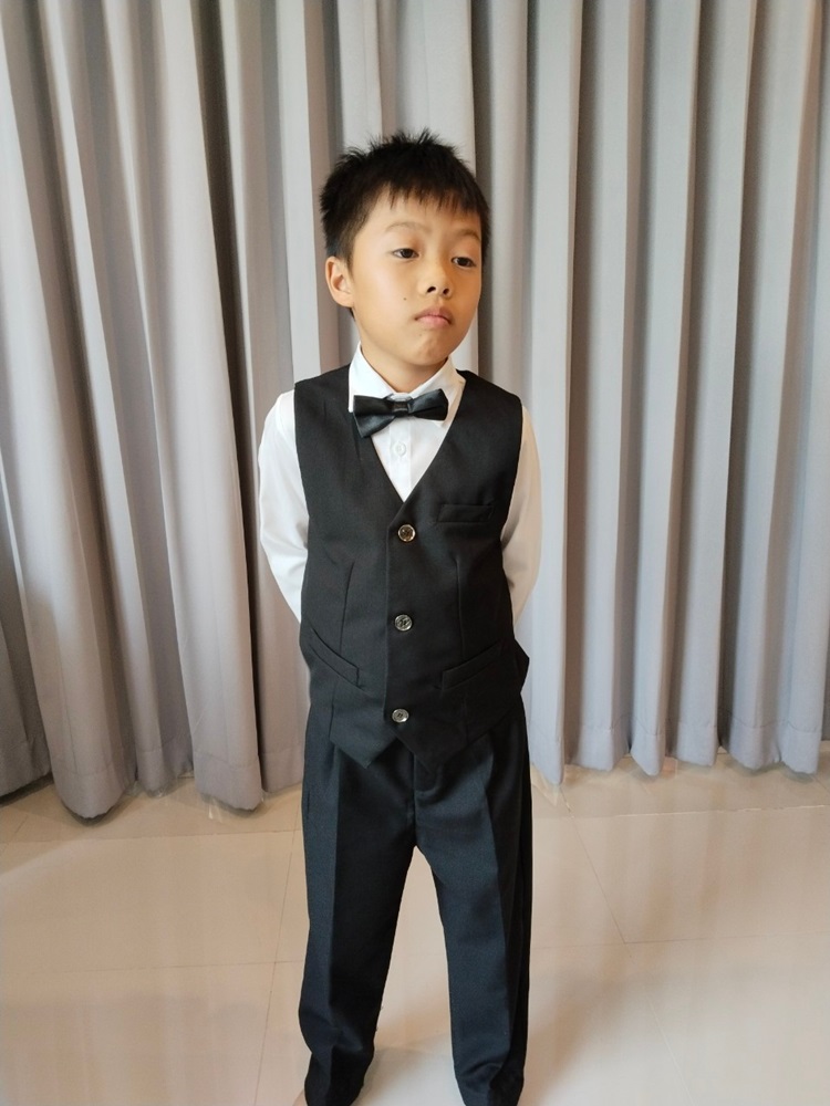 พร้อมเช่า ชุดสูทเด็กชาย สีดำ ** พร้อมเช่า ไซส์ 110, 120, 130, 140 , 150 , 160 ,170 **