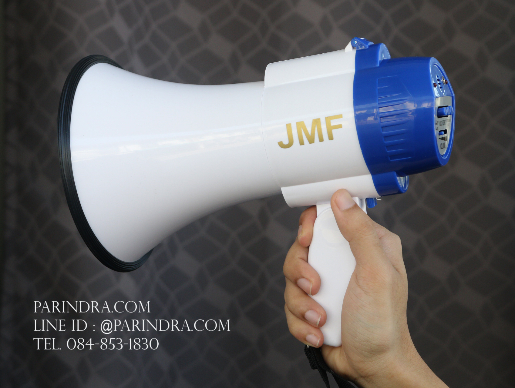 โทรโข่ง JMF Megaphone รุ่น SD-8SL แบบพกพา เสียงดังดี อัดเสียงได้