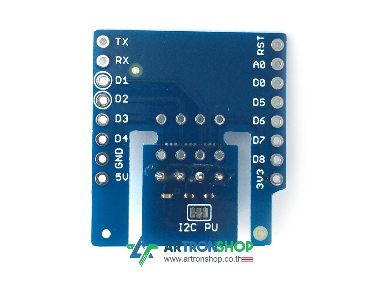 DHT Shield V2.0.0 for WeMos D1 mini โมดูลเสริมเซ็นเซอร์วัดอุณหภูมิและความชื้นสำหรับ WeMos D1 Mini