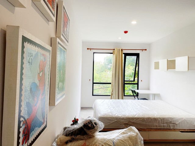 ให้เช่าคอนโด รีช พหลโยธิน 52 ชั้น 4 ห้อง 30 ตรม.ห้องมุม ตกแต่งใหม่ ใกล้ BTS สะพานใหม่