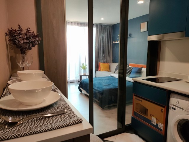 ให้เช่าคอนโด เดอะ เบส สะพานใหม่ 28.21 ตรม.ห้องใหม่ แต่งครบ เครื่องใช้ไฟฟ้าครบ ติด BTS สายหยุด