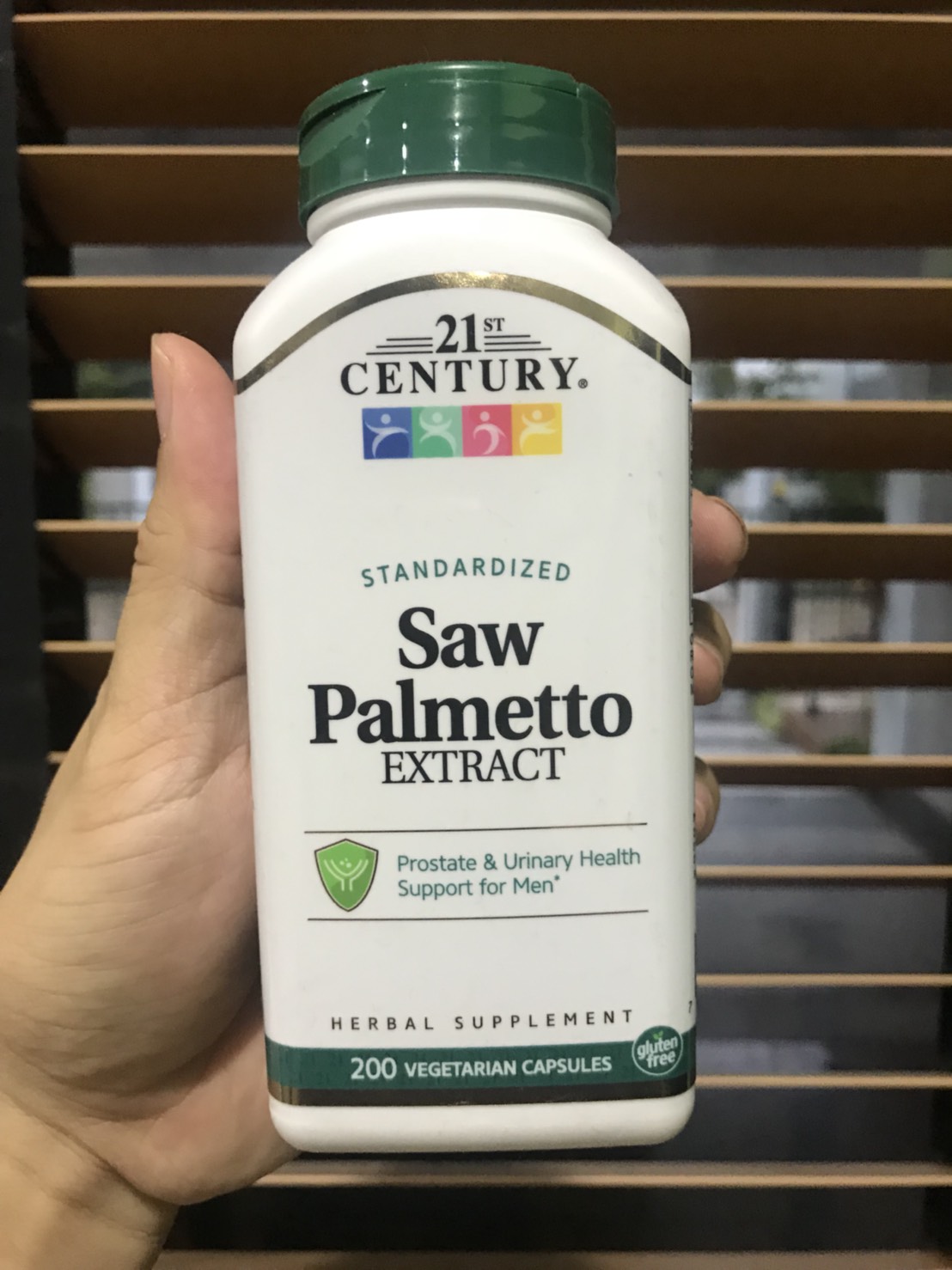 21st Century Saw Palmetto Extract, Standardized, 200 Veggie Caps