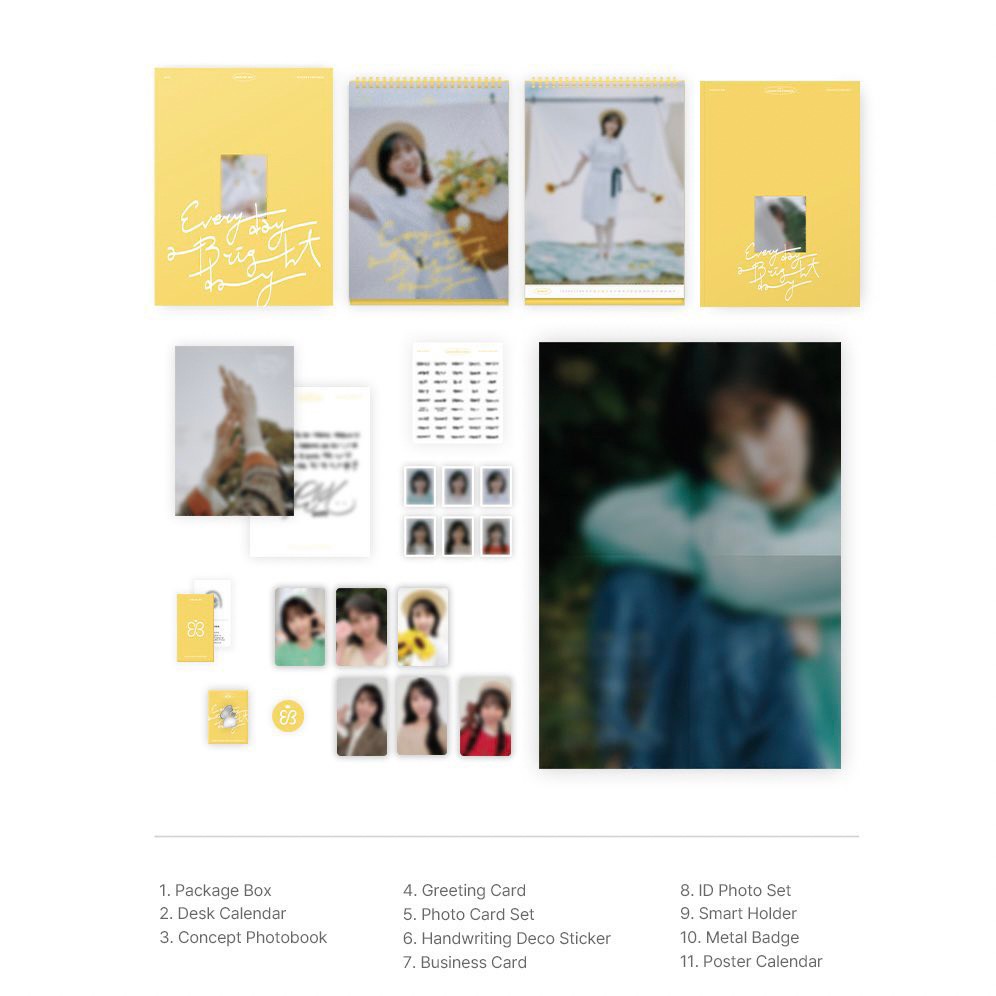 PRE. #ParkEunBin - 2023 SEASON'S GREETINGS 'Everyday a Bright day' - เข้าไทยหลัง 20 มค -