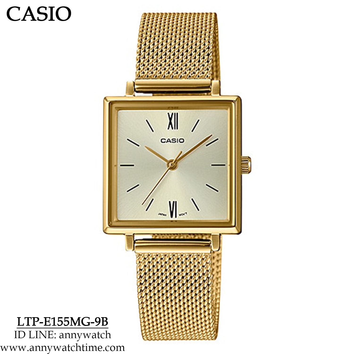 CASIO LTP-E155MG-9B