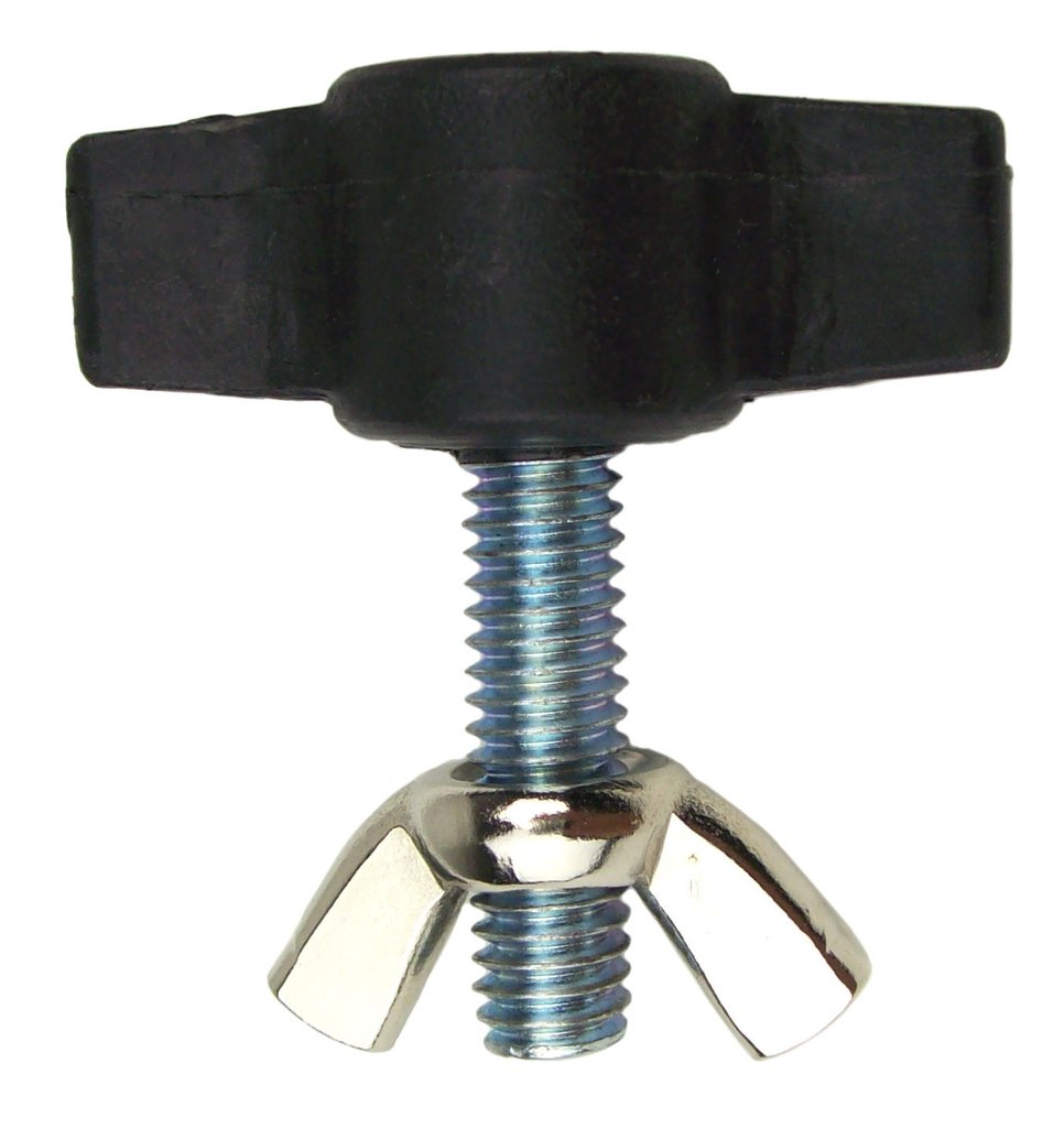 RocknRoller 5/16" WINGBOLT W/SPRING 2PK (FOR SHELVES) ส่ง ems ฟรี ภายใน1-2วัน โทร0805576690 รับประกัน 1 ปี