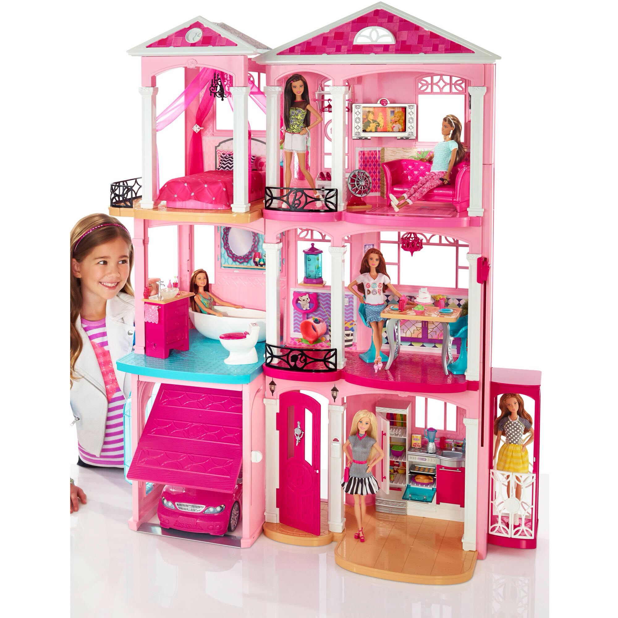 Barbie Dreamhouse บ้านบาร์บี้หลังใหญ่ มีเสียงและไฟ ลิขสิทธิ์แท้จากอเมริกา