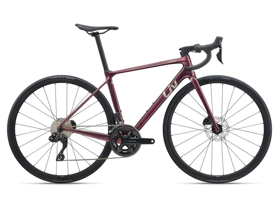LIV LANGMA ADVANCED 1 QOM - Shimano 105 Di2 12-Speed Road Bike | Mechanic Rose
