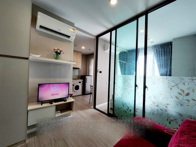 ให้เช่าคอนโดเจดับบลิว สเตชั่น แอท รามอินทรา 25 ตร.ม.เฟอร์ครบ มีเครื่องซักผ้า ใกล้รถไฟฟ้า