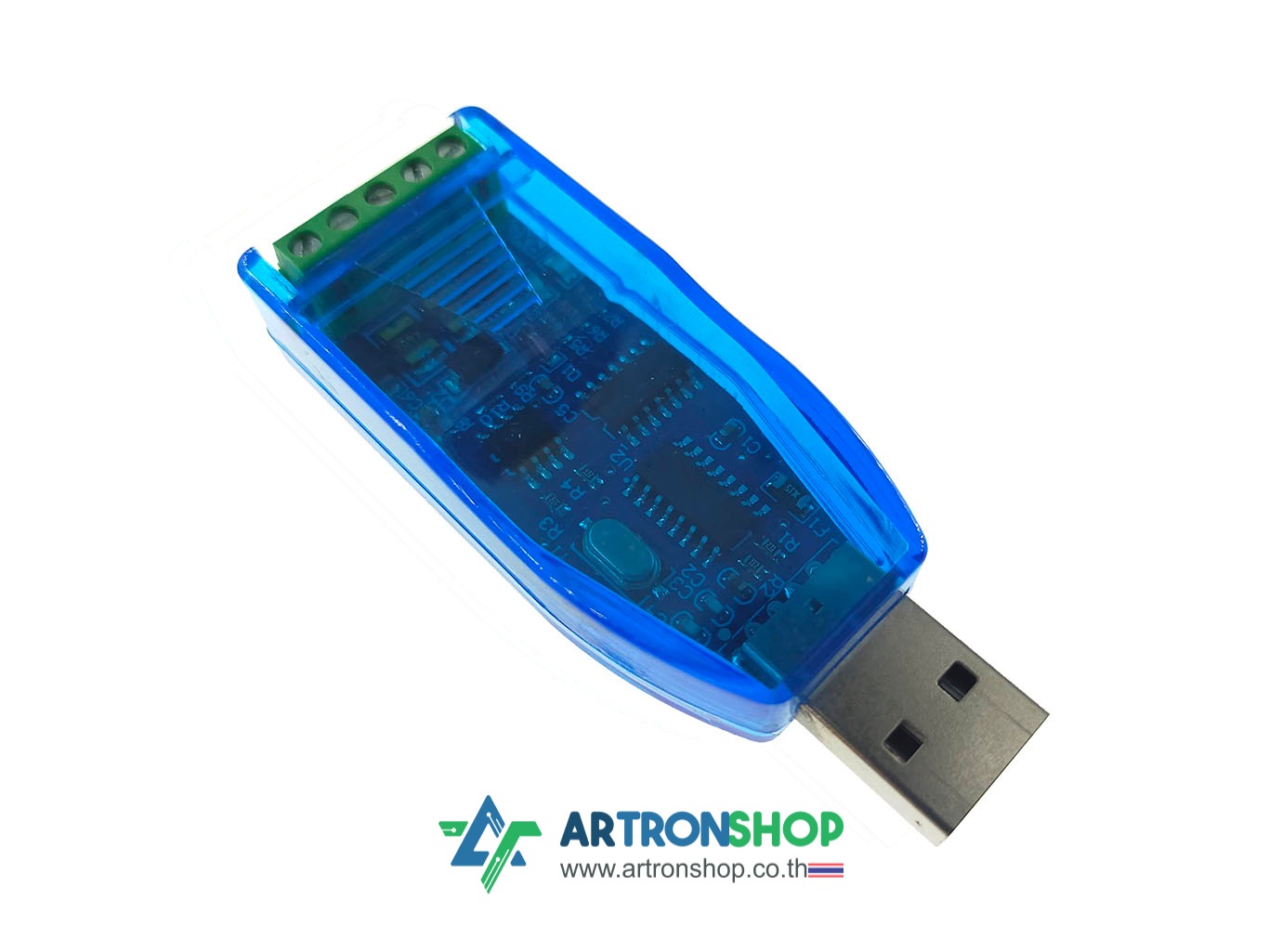ZK-U485 ตัวแปลง USB เป็น RS485 / Modbus RTU