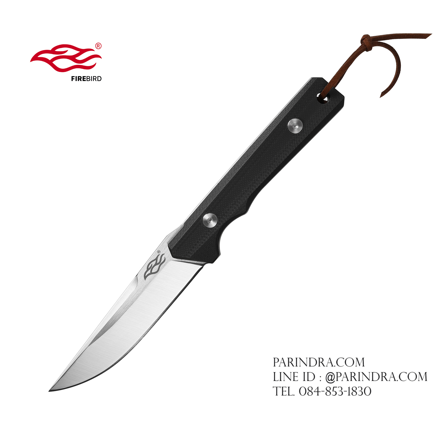 มีดใบตาย Ganzo กานโซ่ รุ่น FH805 ด้ามสีดำสนิท ของแท้ 100%