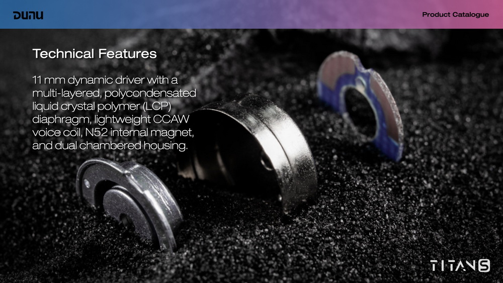 DUNU Titan S กำเนิดใหม่ของหูฟัง Titan ในธีม Cyberpunk