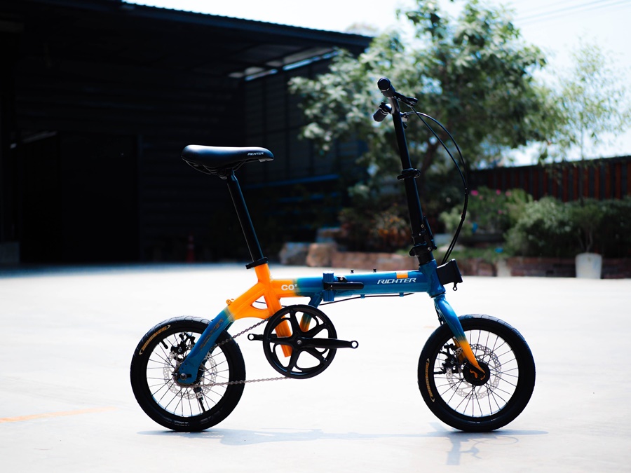 RICHTER CO2 FOLDING BIKE 16INCH WHEEL