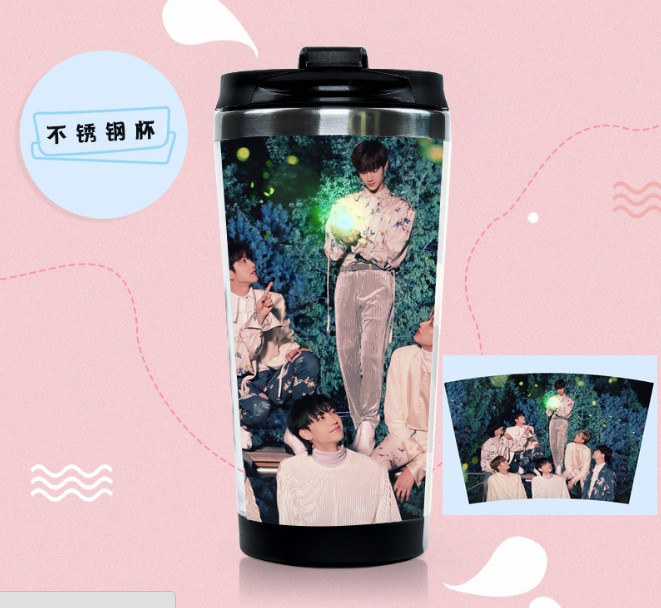 กระบอกน้ำสเตนเลส GOT7 - Miracle