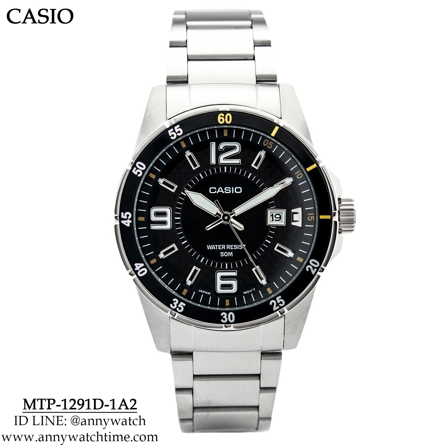 CASIO MTP-1291D-1A2