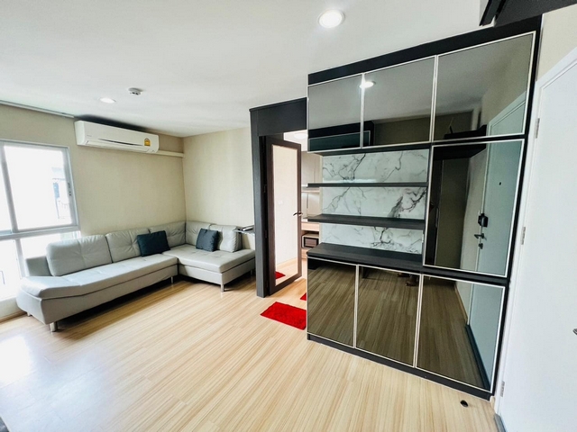 ให้เช่าพลัมคอนโด แจ้งวัฒนะ เฟส2 ห้อง 45 ตรม.เฟอร์ครบ มีเครื่องซักผ้า พร้อมอยู่ ใกล้ ม.ราชภัฏพระนคร