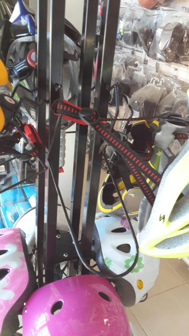 แท่นโชว์หมวกจักรยาน Bicycle Helmet display stand ,KW-7079