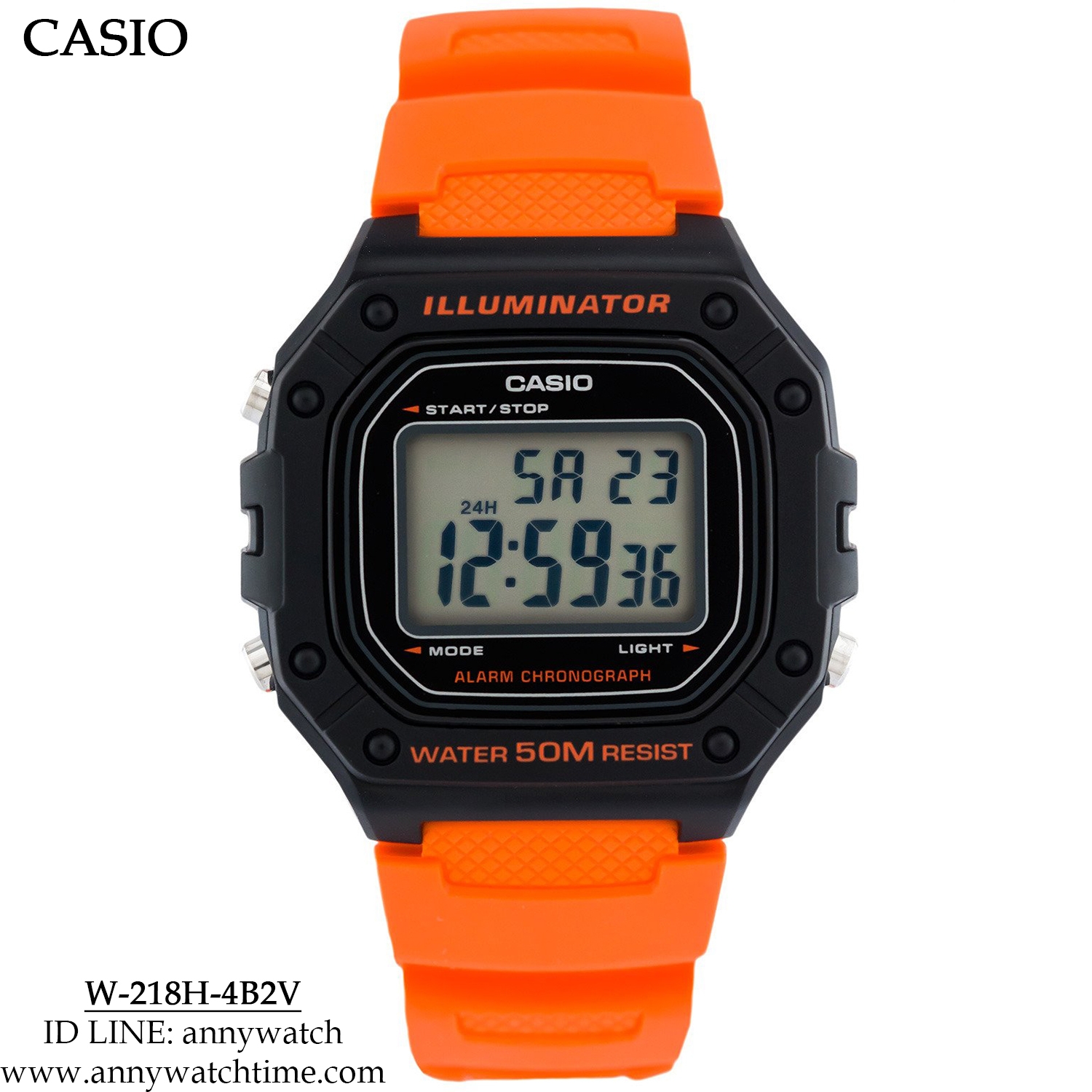 CASIO W-218H-4B2V