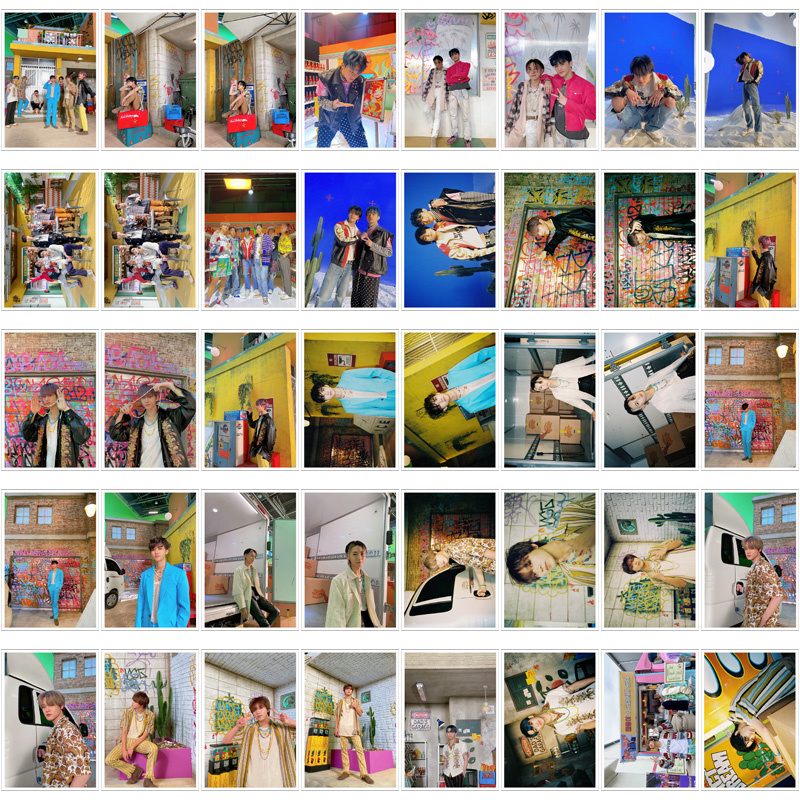 #NCTDREAM HotSauce LOMO卡 (40รูปพร้อมกล่องเหล็ก)