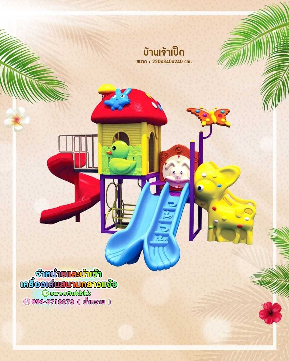 เครื่องเล่นสนาม-ชุด-บ้านเจ้าเป็ด
