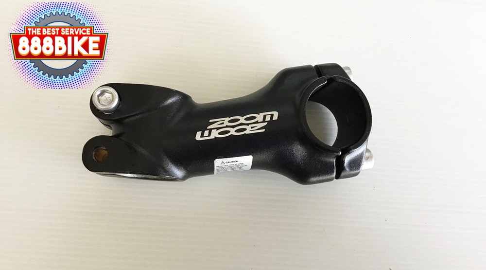 คอแฮนด์ Zoom,TDS-C340-8/FOV/ISO-M BICYCLE STEM ,ยก 15องศา ยาว 90มม