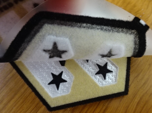 อาร์มสัญลักษณ์ ฟุตบอล สโมสรฮอลลีวูด ยูไนเต็ด - ตราสโมสร HUFC ใหม่ / HOLLYWOOD UNITED Football Club Patch/Badge - HUFC Logo NEW