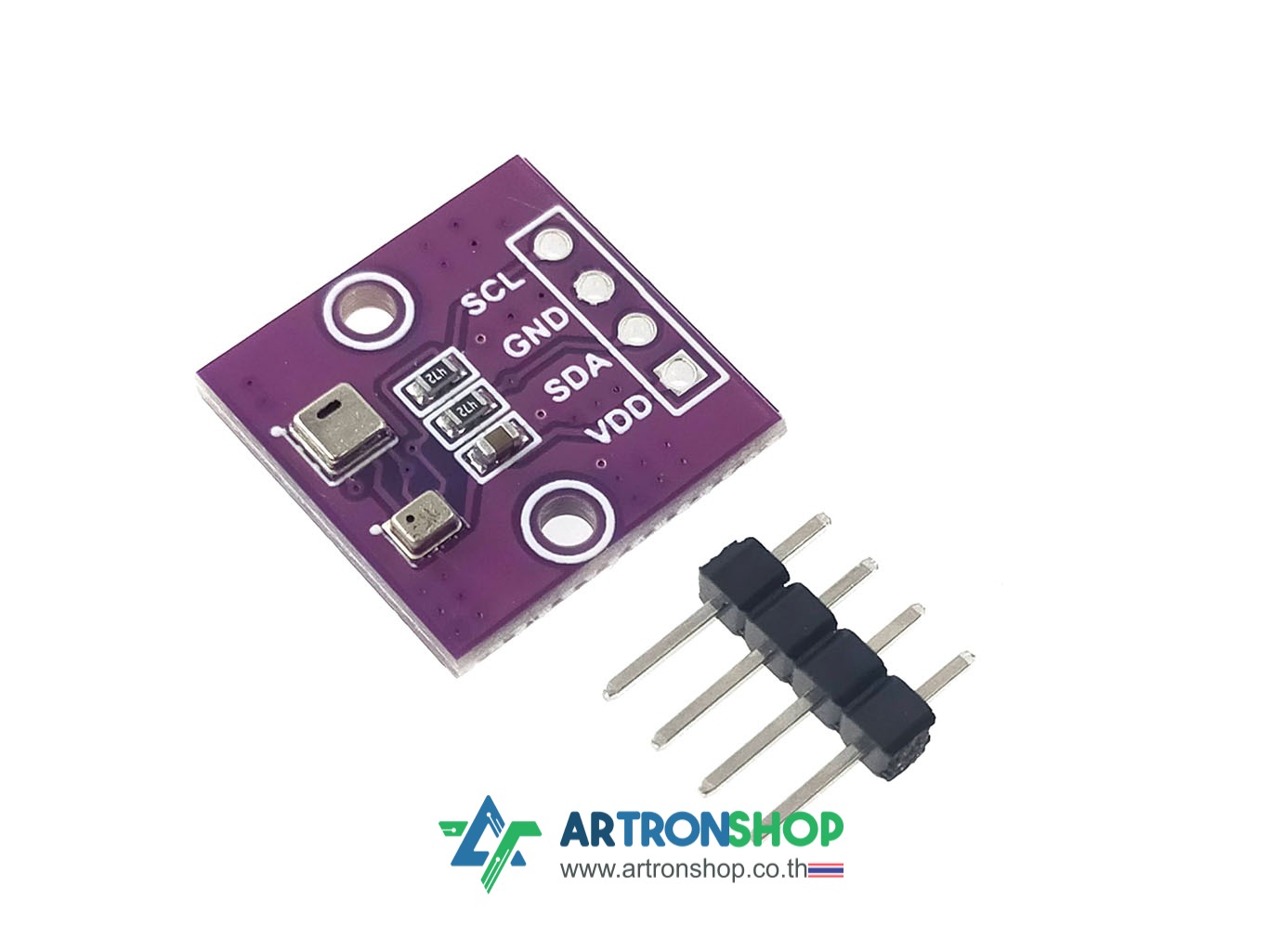 AHT20+BMP280 โมดูลวัดอุณหภูมิ ความชื้น ความกดอากาศ I2C