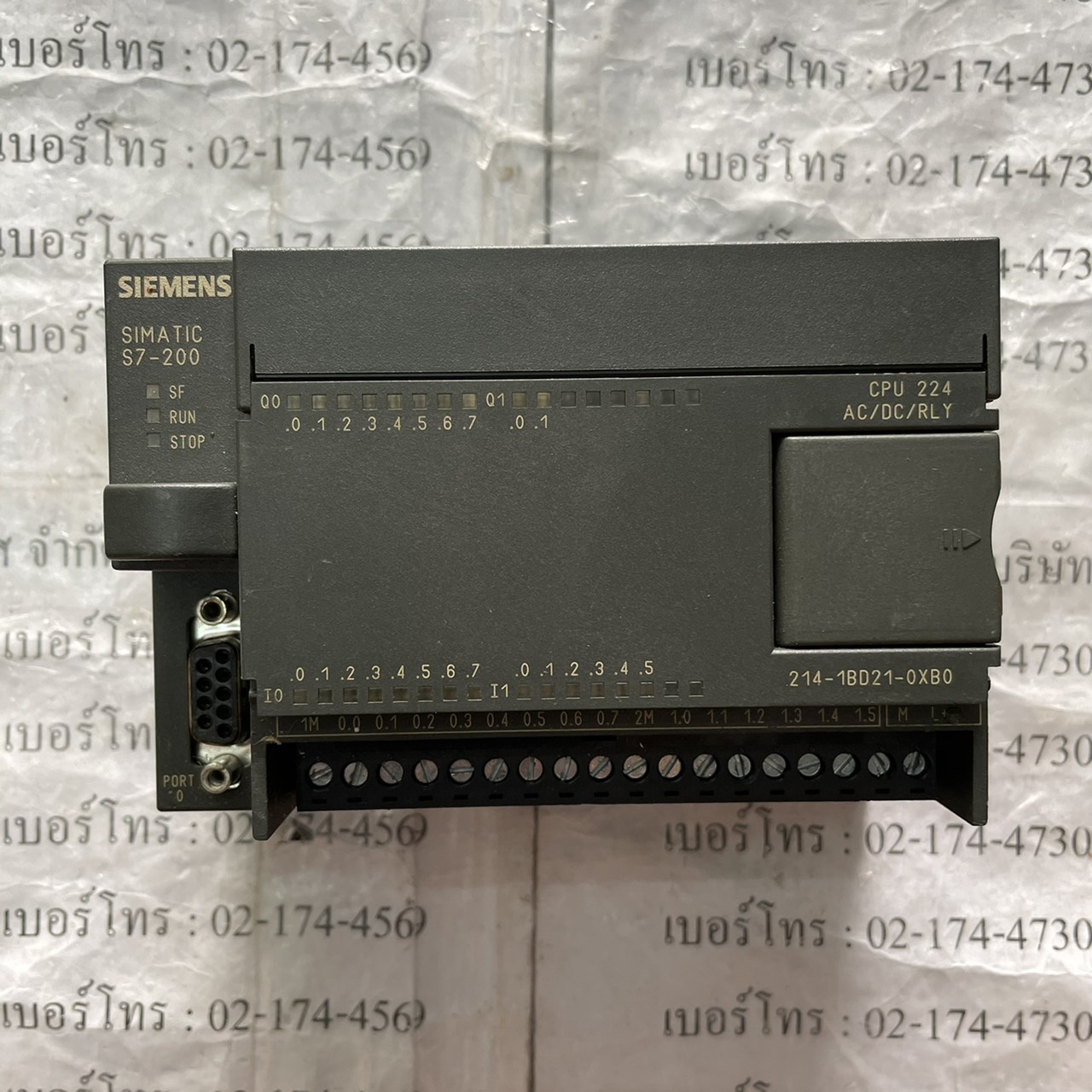 6ES7 214-1BD21-0XB0 PLC " SIEMENS "