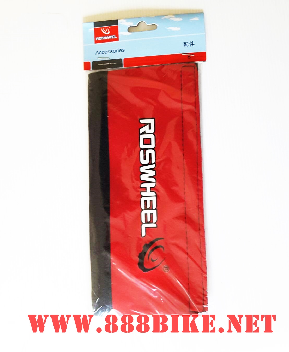 แผ่นผ้าหุ้มตะเกียบหลังกันโซ่ Roswheel chain protector (SALE!!!)มีสีแดง,ดำ,น้ำเงิน