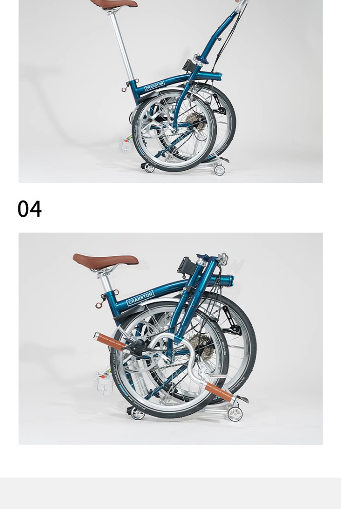 CRANSTON R9 MAX RETRO PREMIUM FOLDING BIKE 16 นิ้ว 2025 — จักรยานพับพรีเมียมสไตล์วินเทจ น้ำหนักเบา ทนทาน ใช้งานได้ทุกวัน!