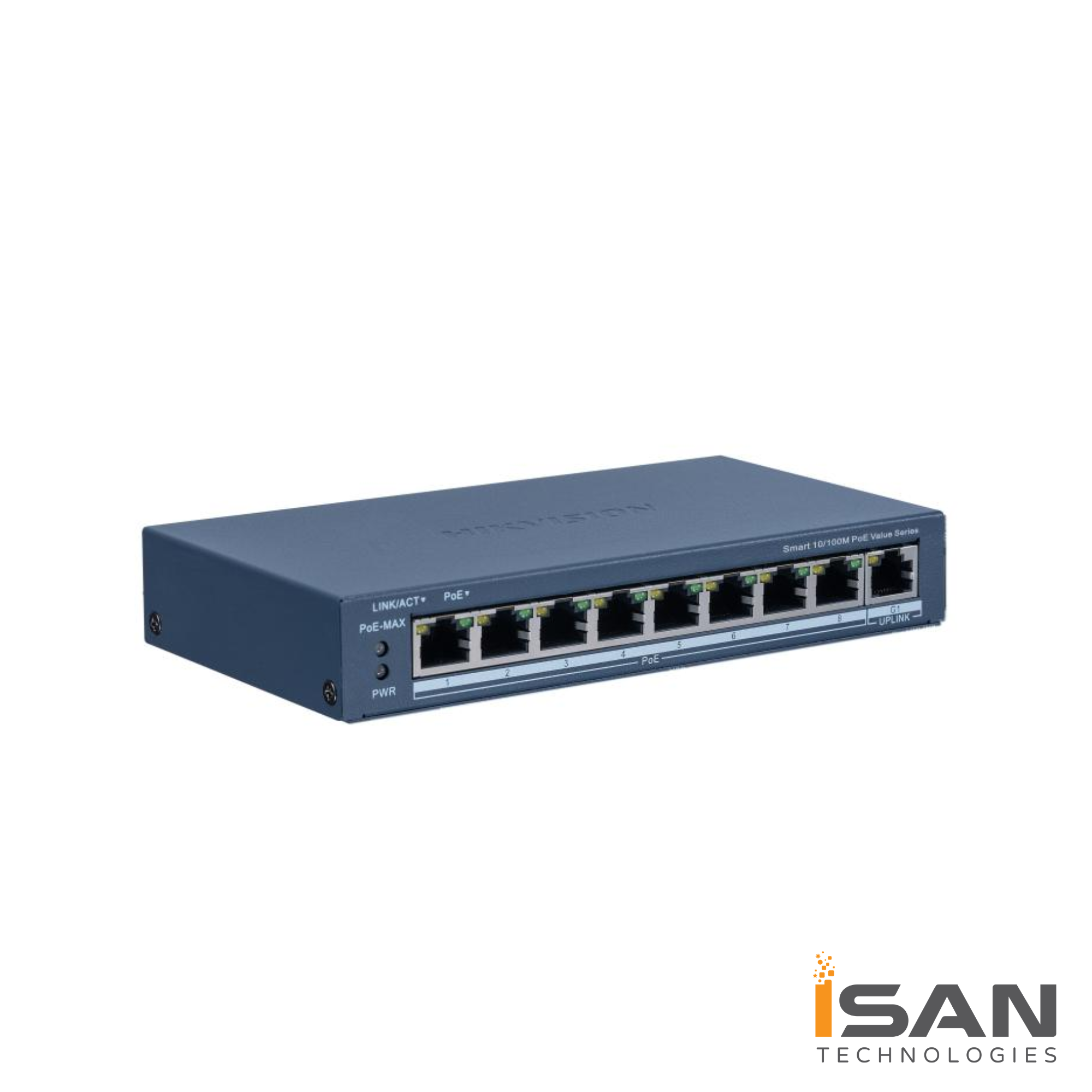 DS-3E1309P-EI/M Hikvision Smart Managed PoE Switch 8Ports