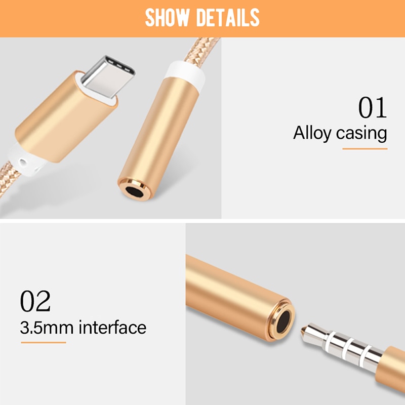 ขาย X-Tips Metal OTG สายแปลง 3.5 เป็น USB Type C [เกรด Premium]