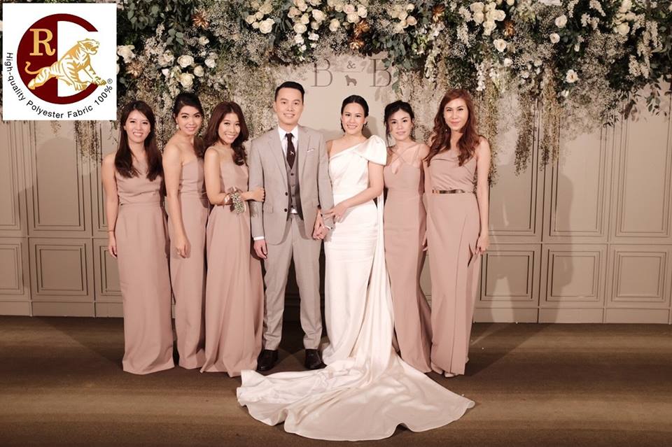 ชุดเพื่อนเจ้าสาว SPANDEX 350 เบอร์ 41