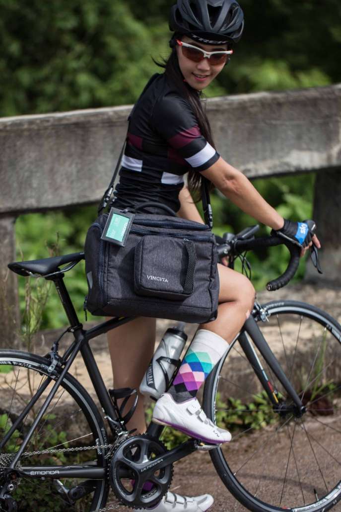 กระเป๋าสะพายทัวร์ริ่ง VINCITA B163 new 2017