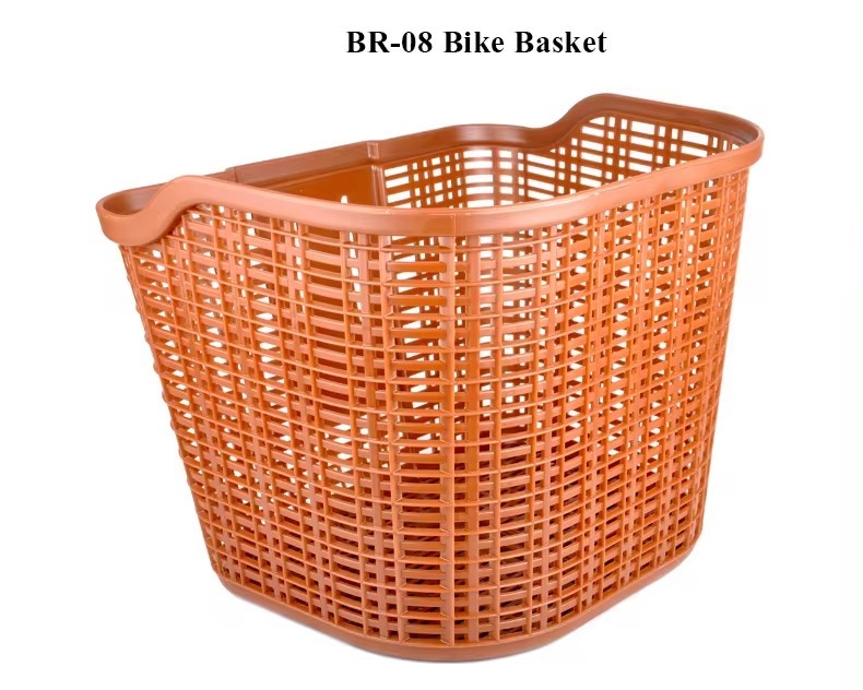 ตะกร้าจักรยาน BAKET BR-08 สไตล์วินเทจ ตะกร้าพลาสติก