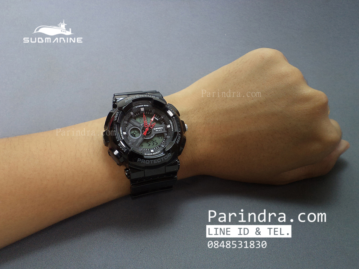 นาฬิกา US submarine Adventure Protector รุ่น TP3163L สีดำ-เทา