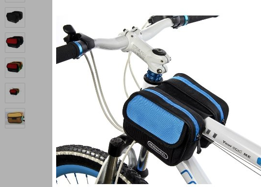 !!!SALE!!!กระเป๋าคาดเฟรม roswheel Frame bag, 12655 (มีสีเหลือง)