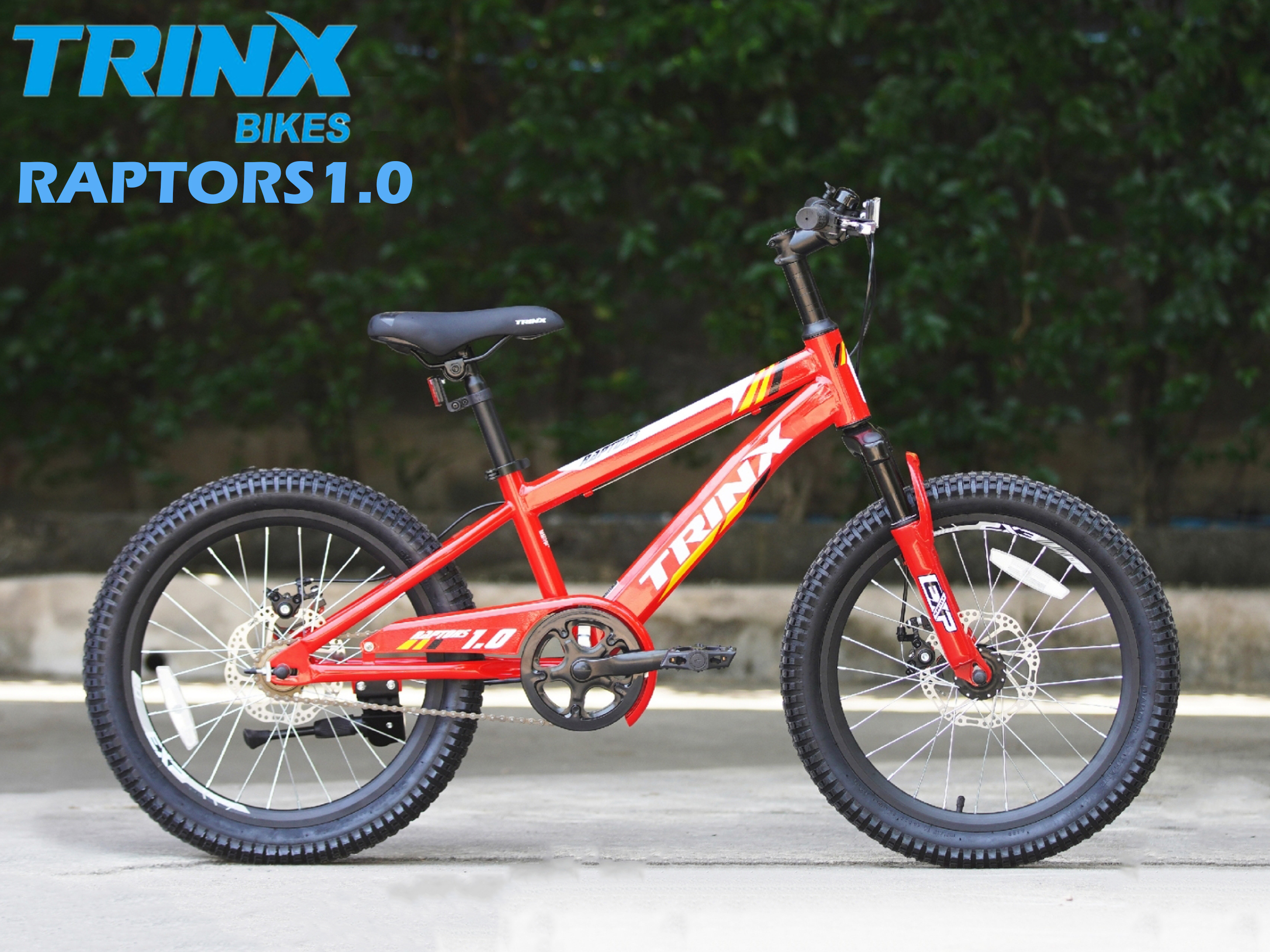 จักรยานเสือภูเขาเด็ก TRINX RAPTORS1.0 ล้อ 20" ไม่มีเกียร์ เฟรมเหล็ก