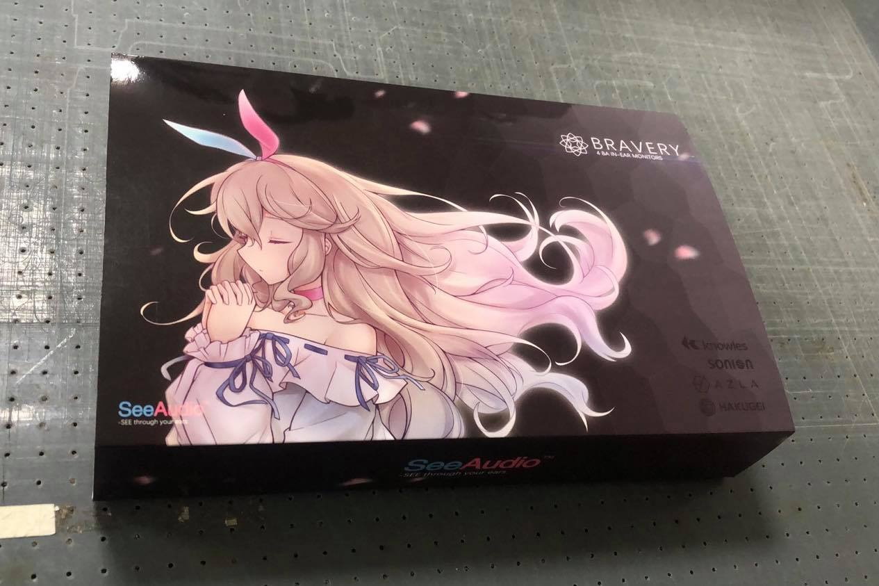 See Audio Bravery หูฟัง 4 ไดรเวอร์ 4BA (Knowles+Sonion)