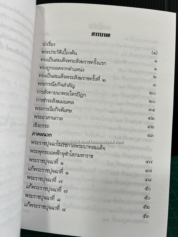 หนังสือชุดพระเกียรติคุณ สมเด็จพระสังฆราชแห่งกรุงรัตนโกสินทร์ 19 พระองค์ ( 17 เล่ม )