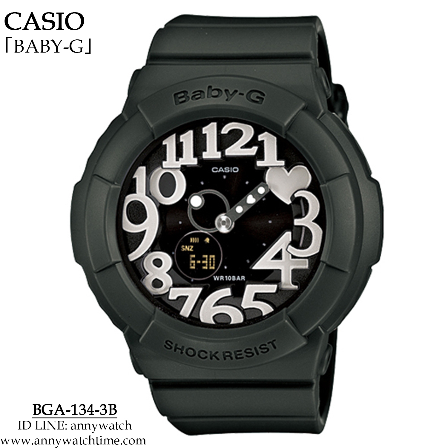 BABY-G BGA-134-3B